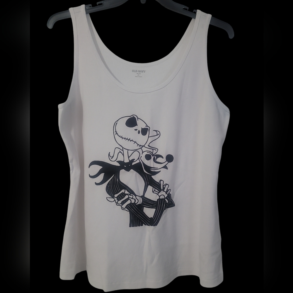 Made To Order Jack Skellington and Zero Crew Neck Tshirt